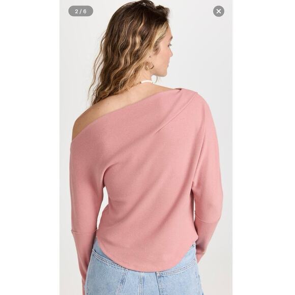 NWT Free People We The Free Fuji Thermal Top in Rose Sz XS - Picture 10 of 11